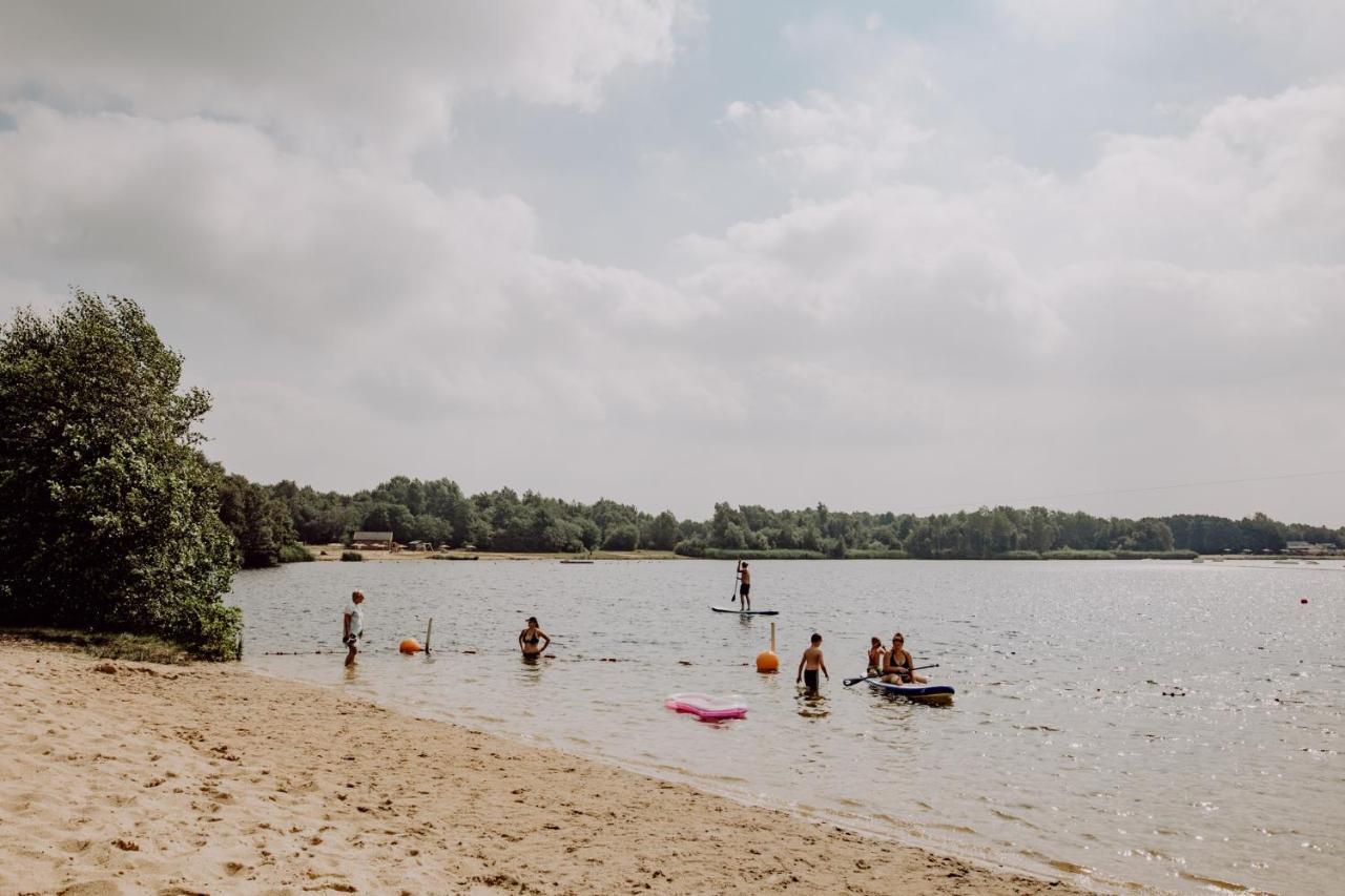 Glampingresort Raus Am See In Spaden Schiffdorf エクステリア 写真